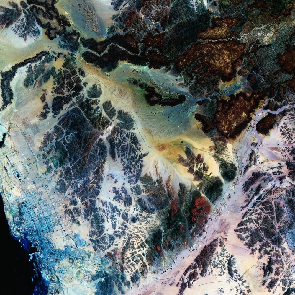 Le Meridien Yidda Exterior foto Satellite image of the Great Artesian Basin